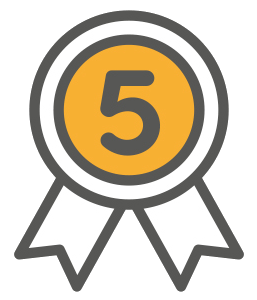 Minimum 5-year guarantee on ironmongery